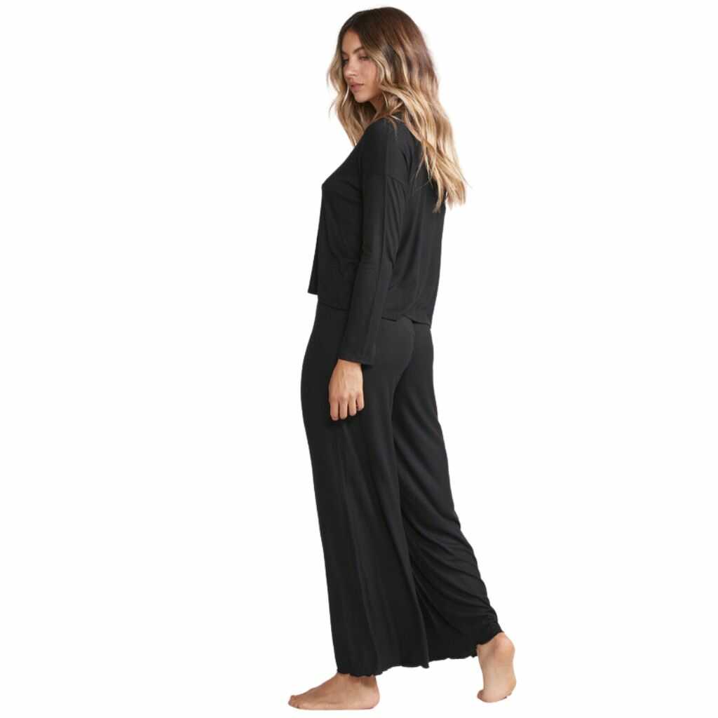 Pijama Bloom negro