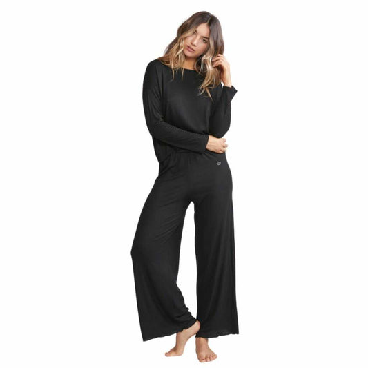 Pijama Bloom negro